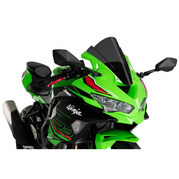 Puig Puig z-racing screen | dark smoke | kawasaki ninja zx-4r/zx-4rr 2023>current